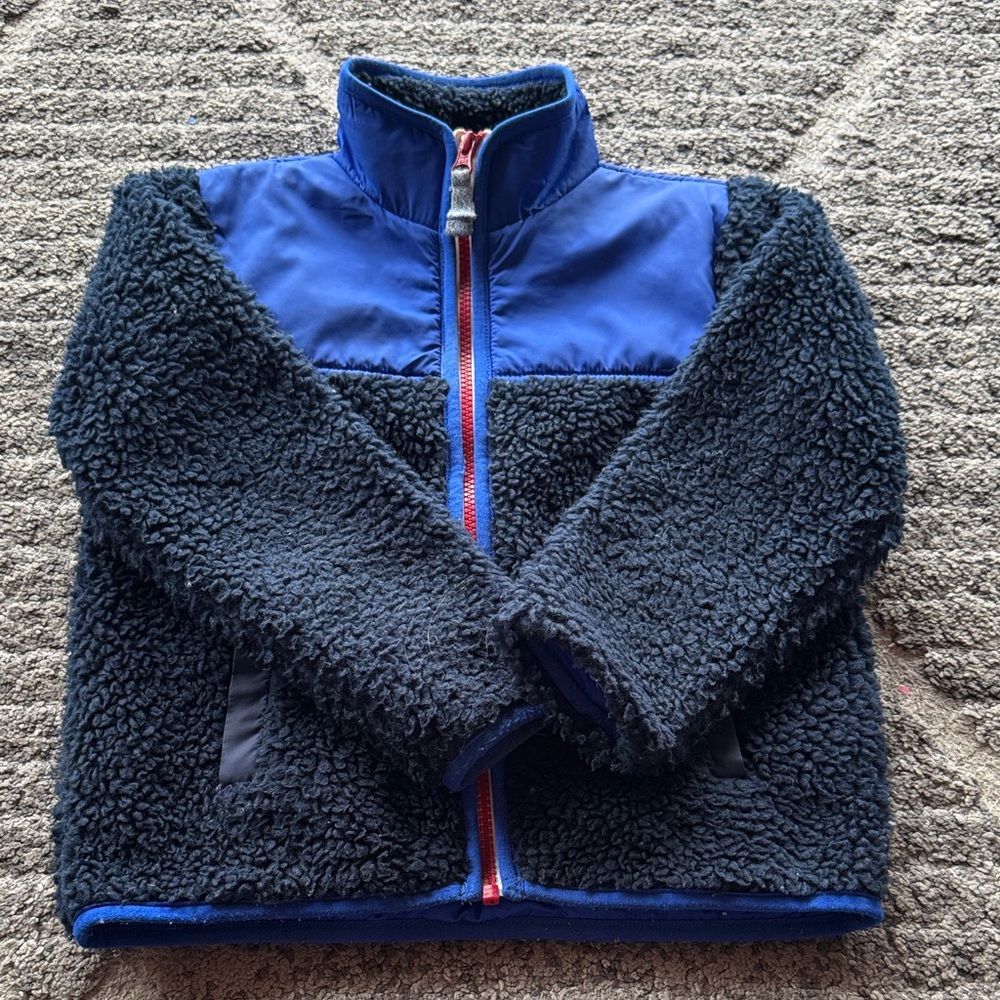 J. Crew Blue Fleece Jacket